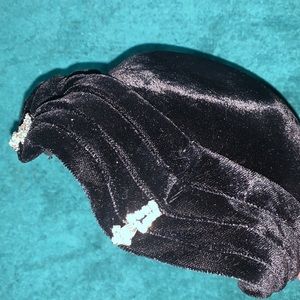 Vintage velvet hat from Daytons